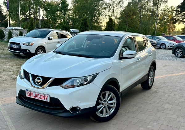 Nissan Qashqai cena 54300 przebieg: 84122, rok produkcji 2017 z Ostrołęka małe 172